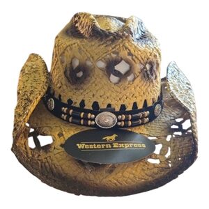 Western Express Tan Cowboy Hat